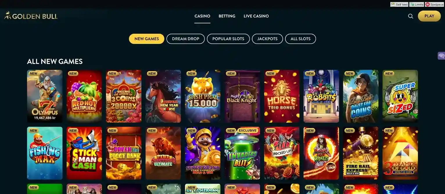 Golden Bull Canada casino review section 4